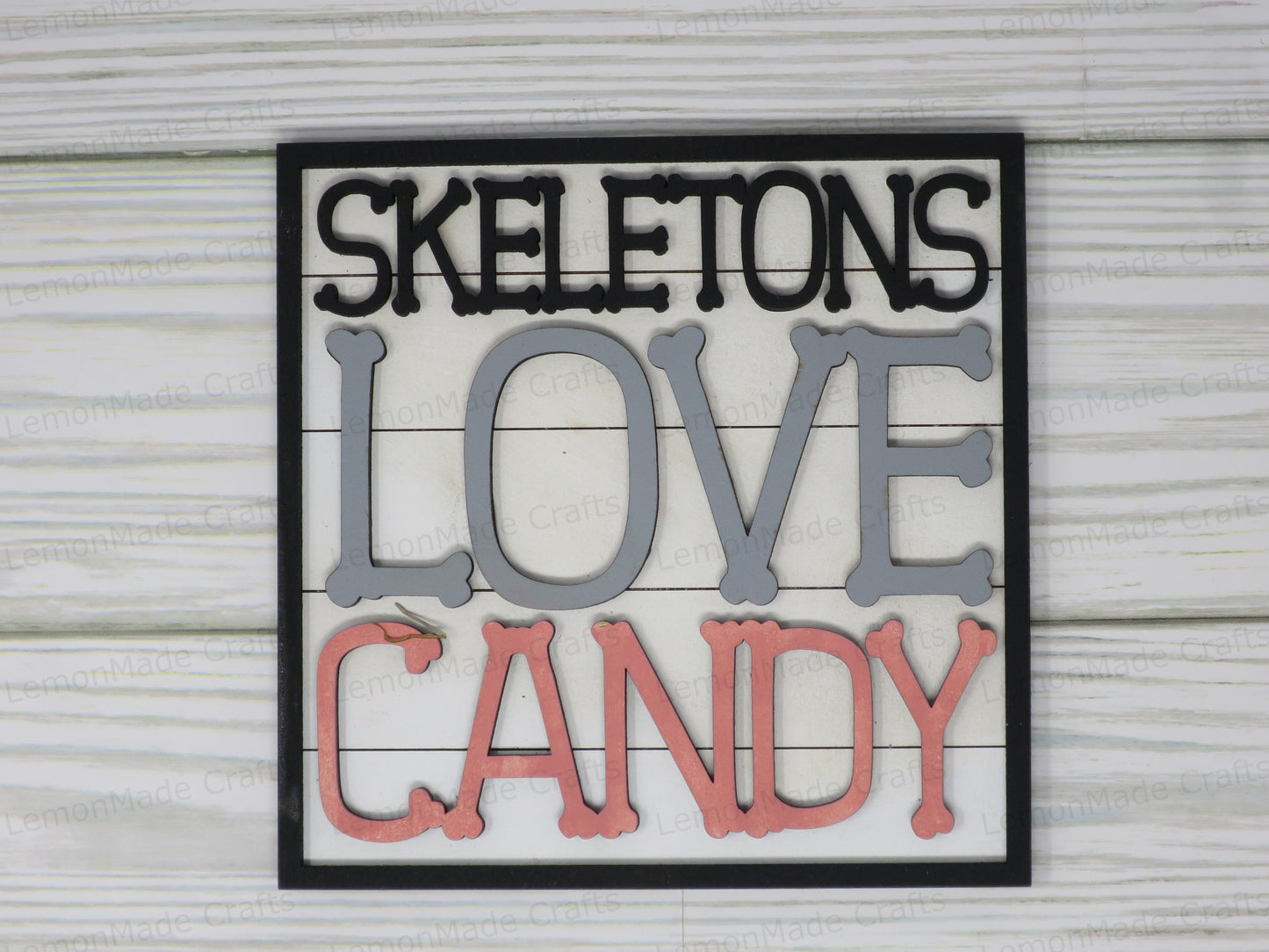 Interchangeable Tile: Cute Skeleton