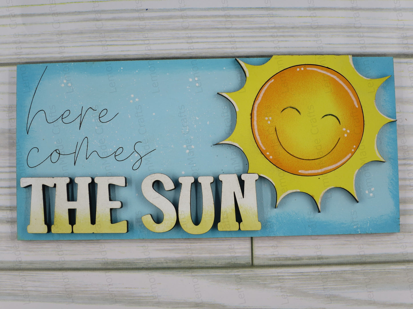 Interchangeable Mini Tile: Sunshine