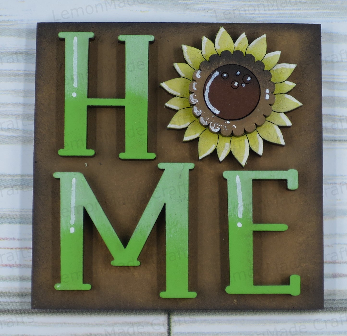 Interchangeable Mini Tile: Sunflower