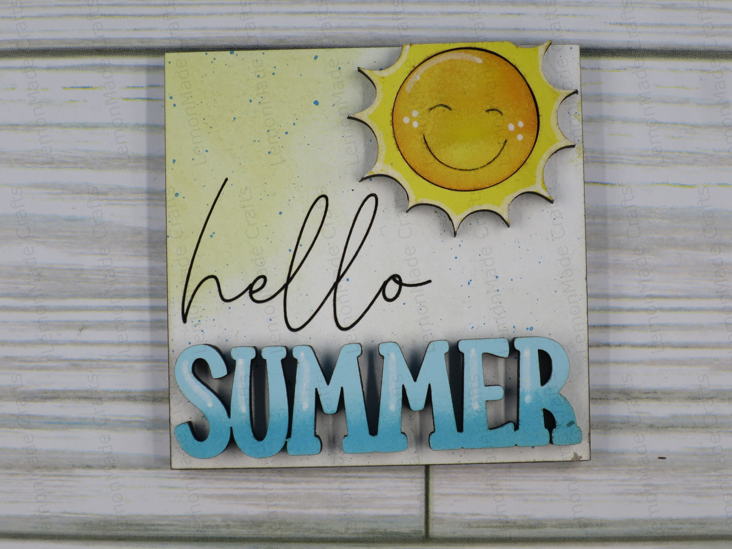 Interchangeable Mini Tile: Sunshine