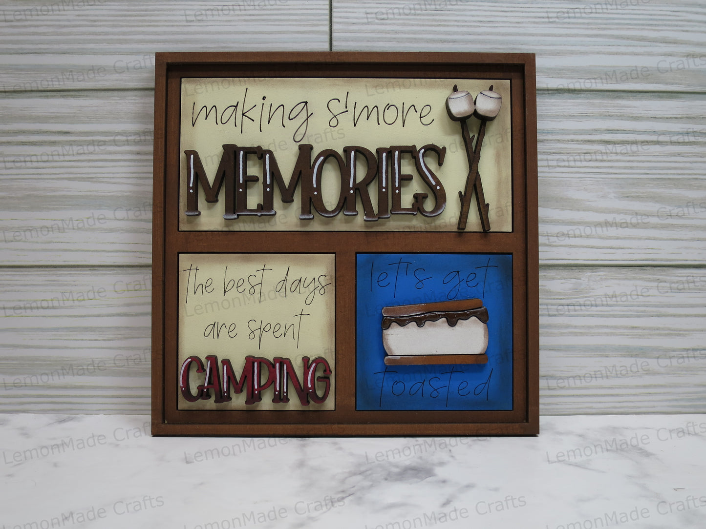 Interchangeable Mini Tile: Camping