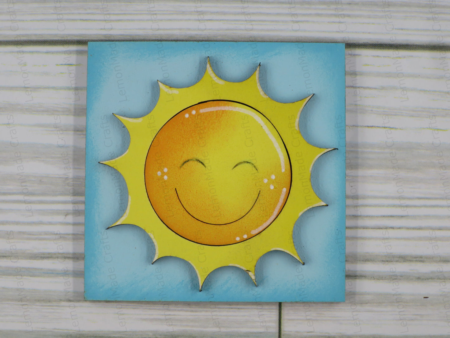 Interchangeable Mini Tile: Sunshine
