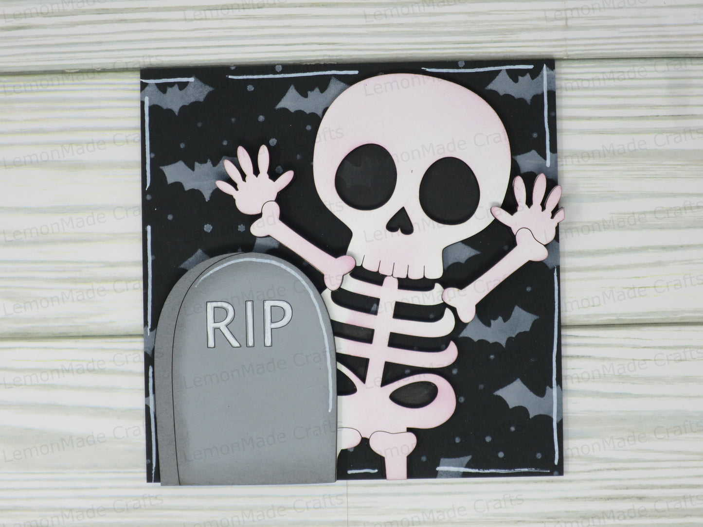 Interchangeable Tile: Cute Skeleton