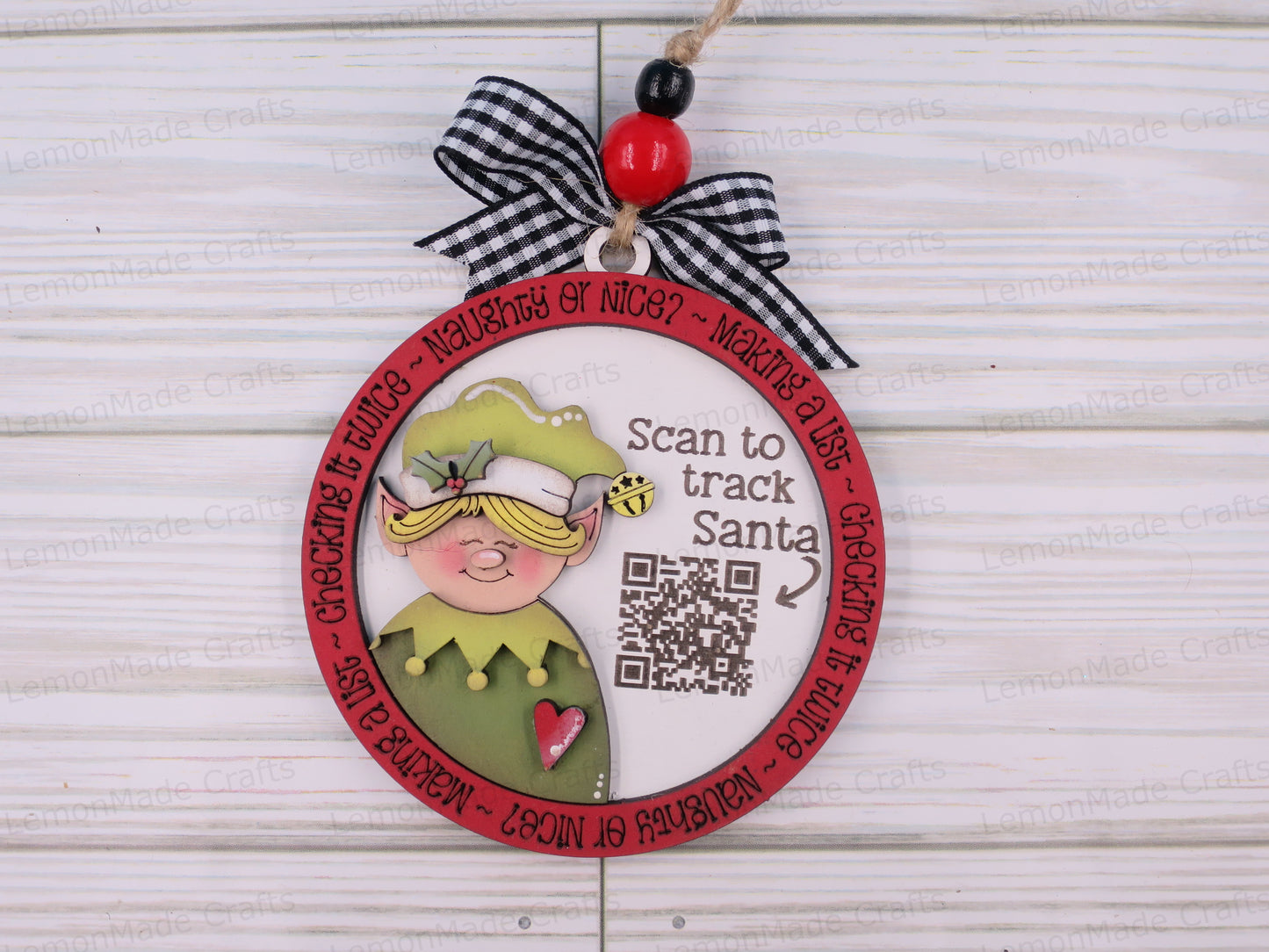 Ornament-Santa Tracker