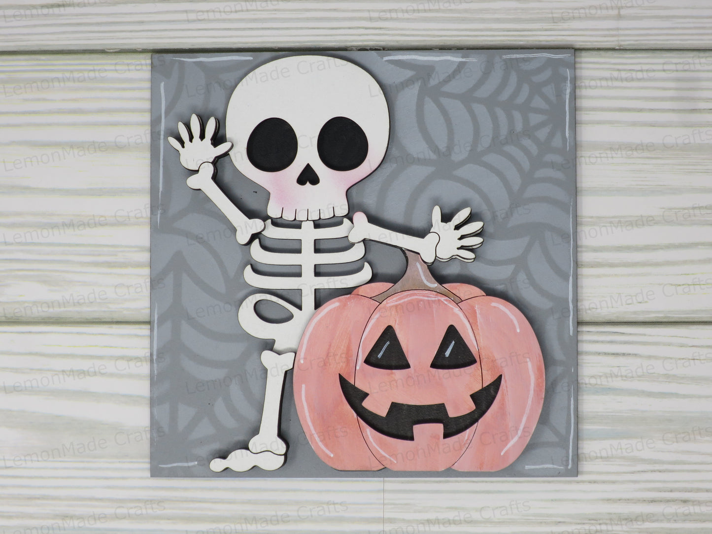Interchangeable Tile: Cute Skeleton