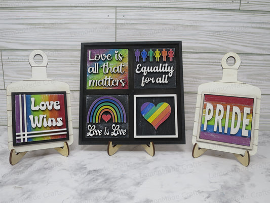 Interchangeable Mini Tile: Pride One