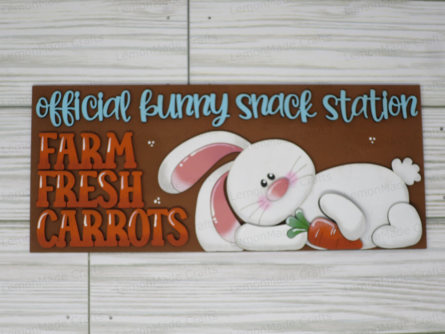 Interchangeable Tile: Floppy Easter Bunny