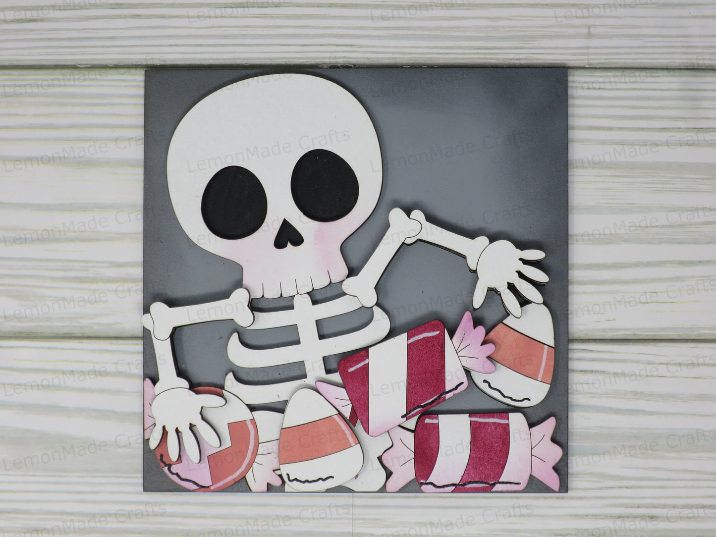 Interchangeable Tile: Cute Skeleton