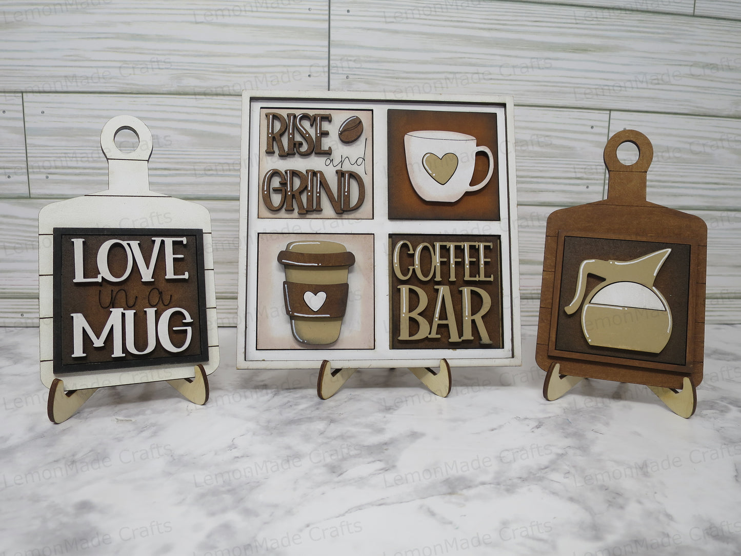 Interchangeable Mini Tile: Coffee