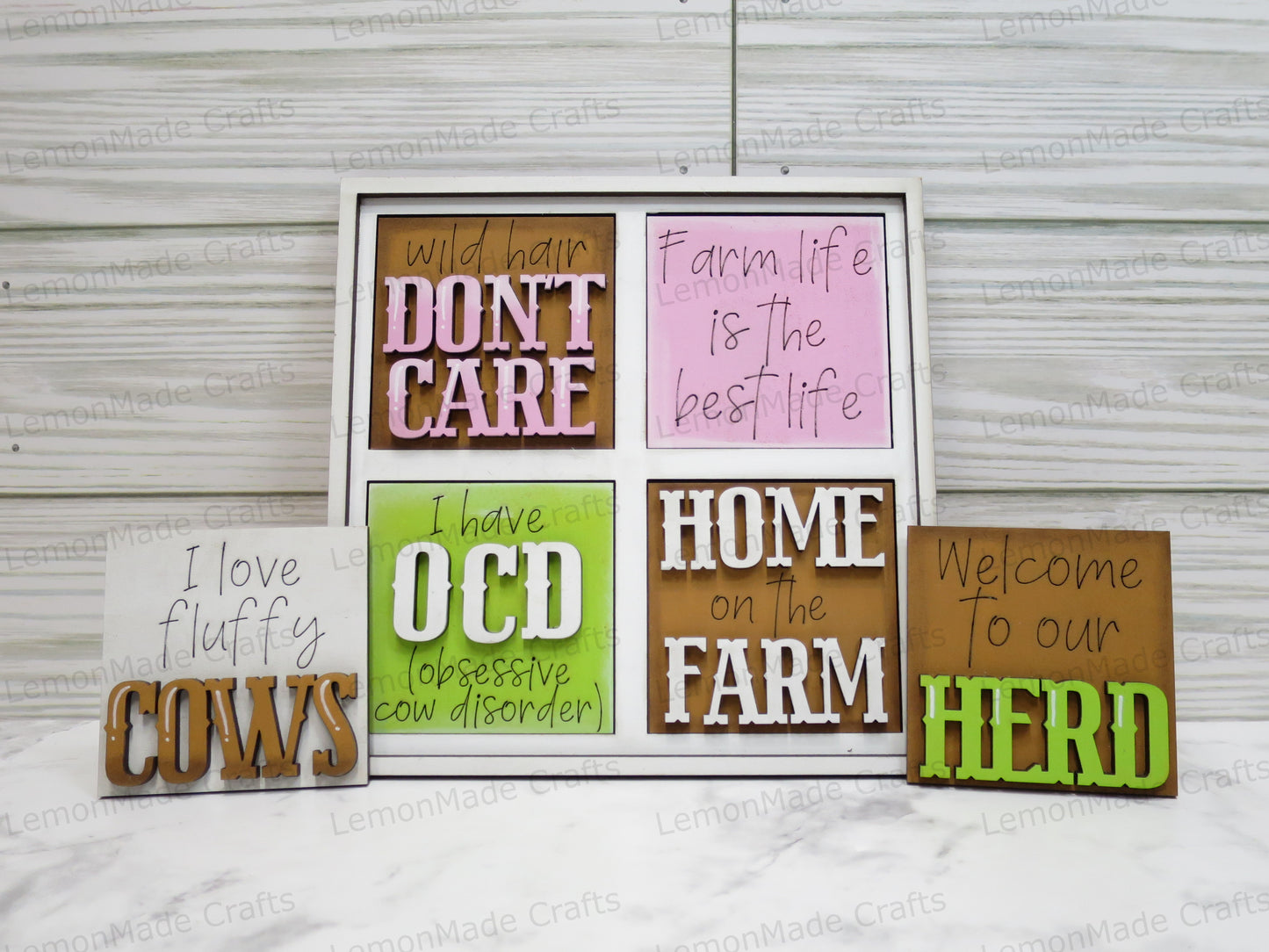 Interchangeable Mini Tile: Highland