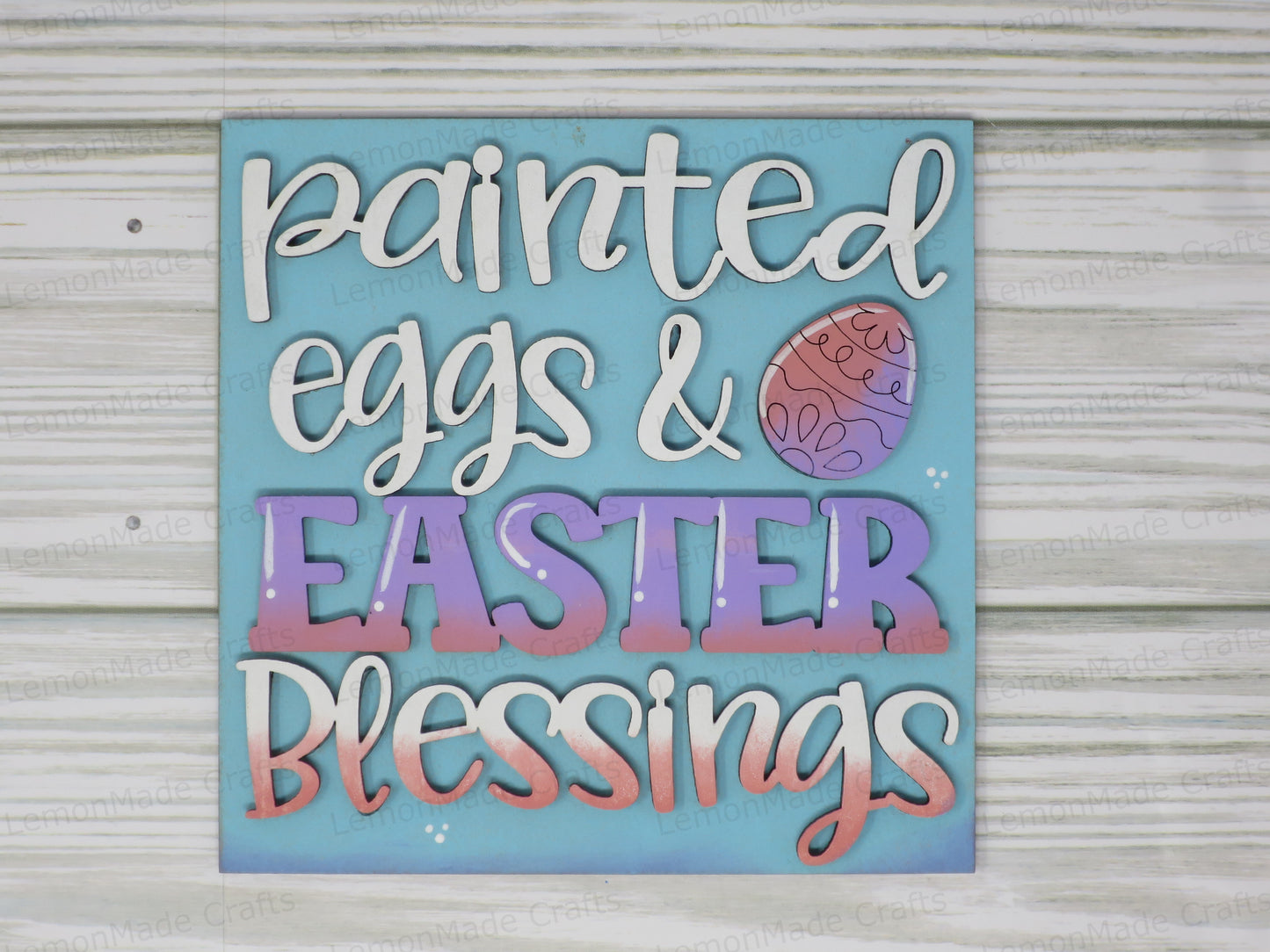 Interchangeable Tile: Floppy Easter Bunny