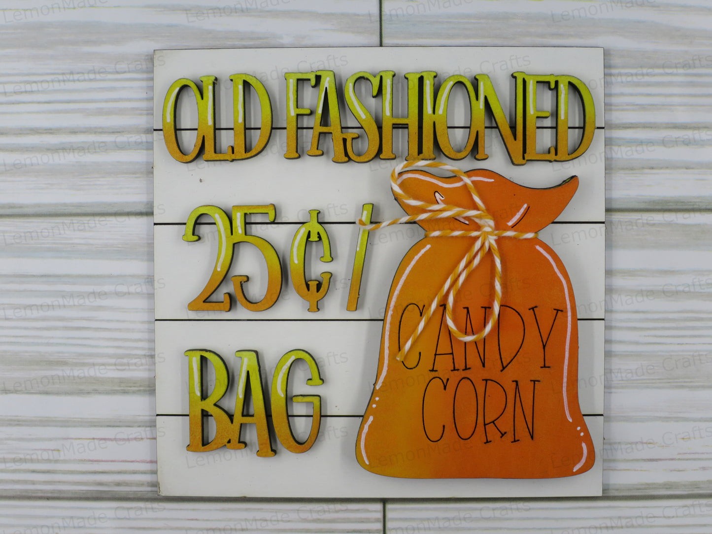 Interchangeable Tile: Candy Corn