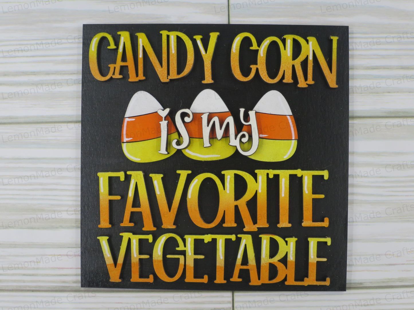 Interchangeable Tile: Candy Corn