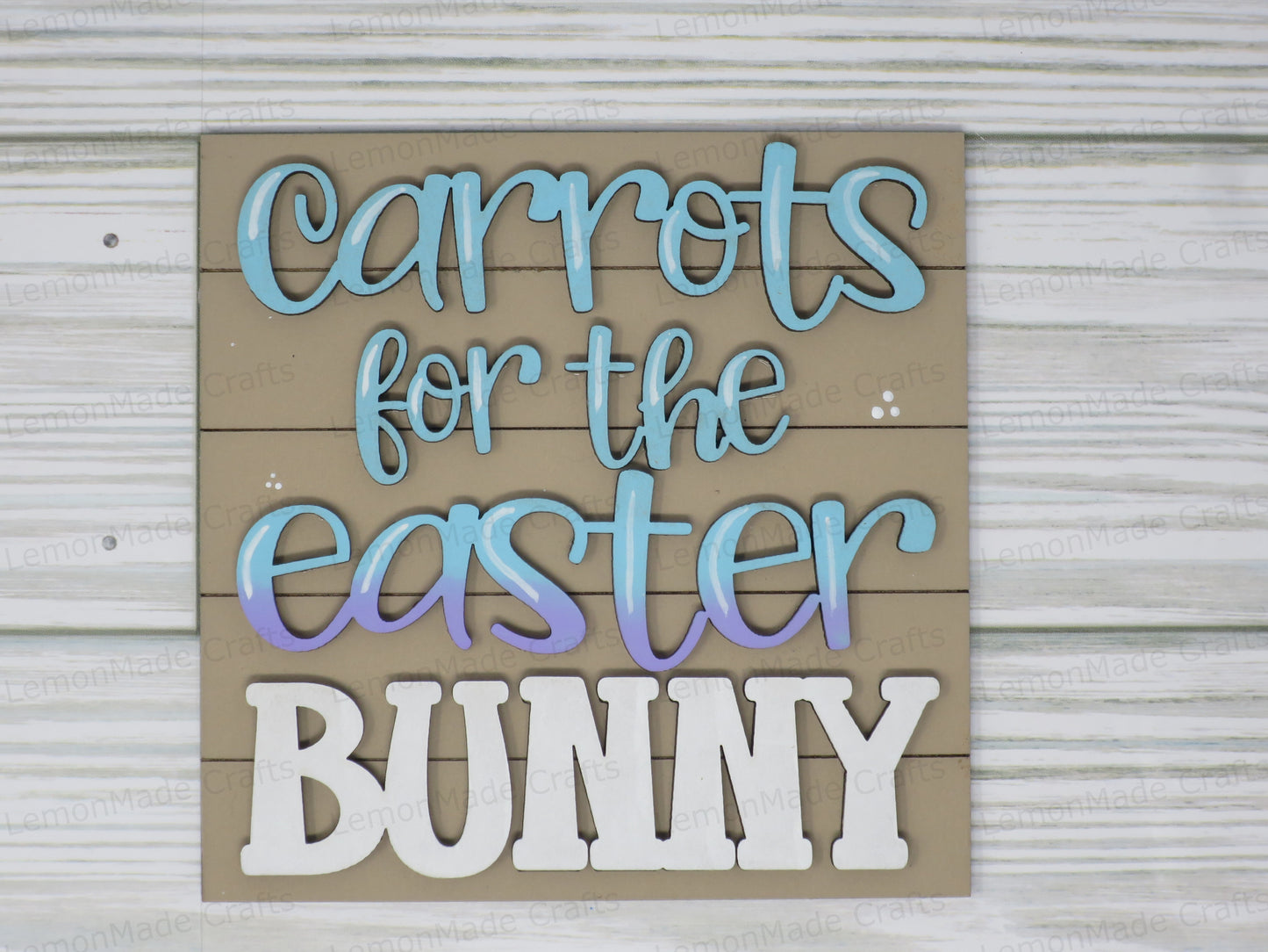 Interchangeable Tile: Floppy Easter Bunny