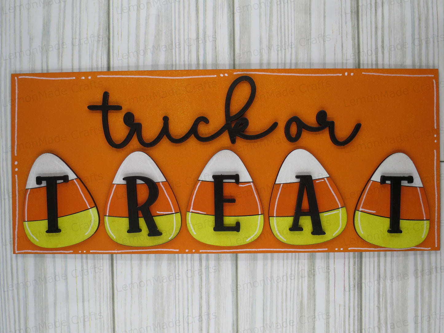 Interchangeable Tile: Candy Corn