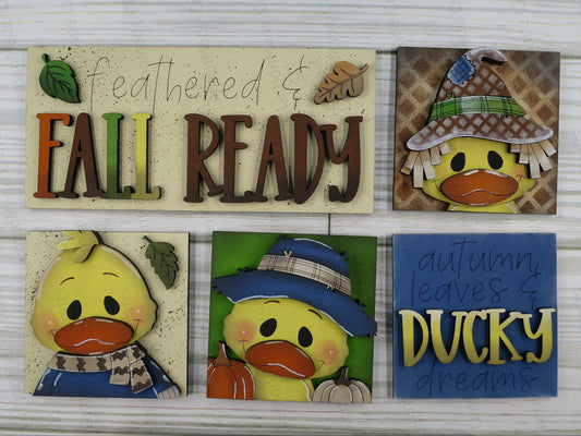 Interchangeable Mini Tile: Duck Fall