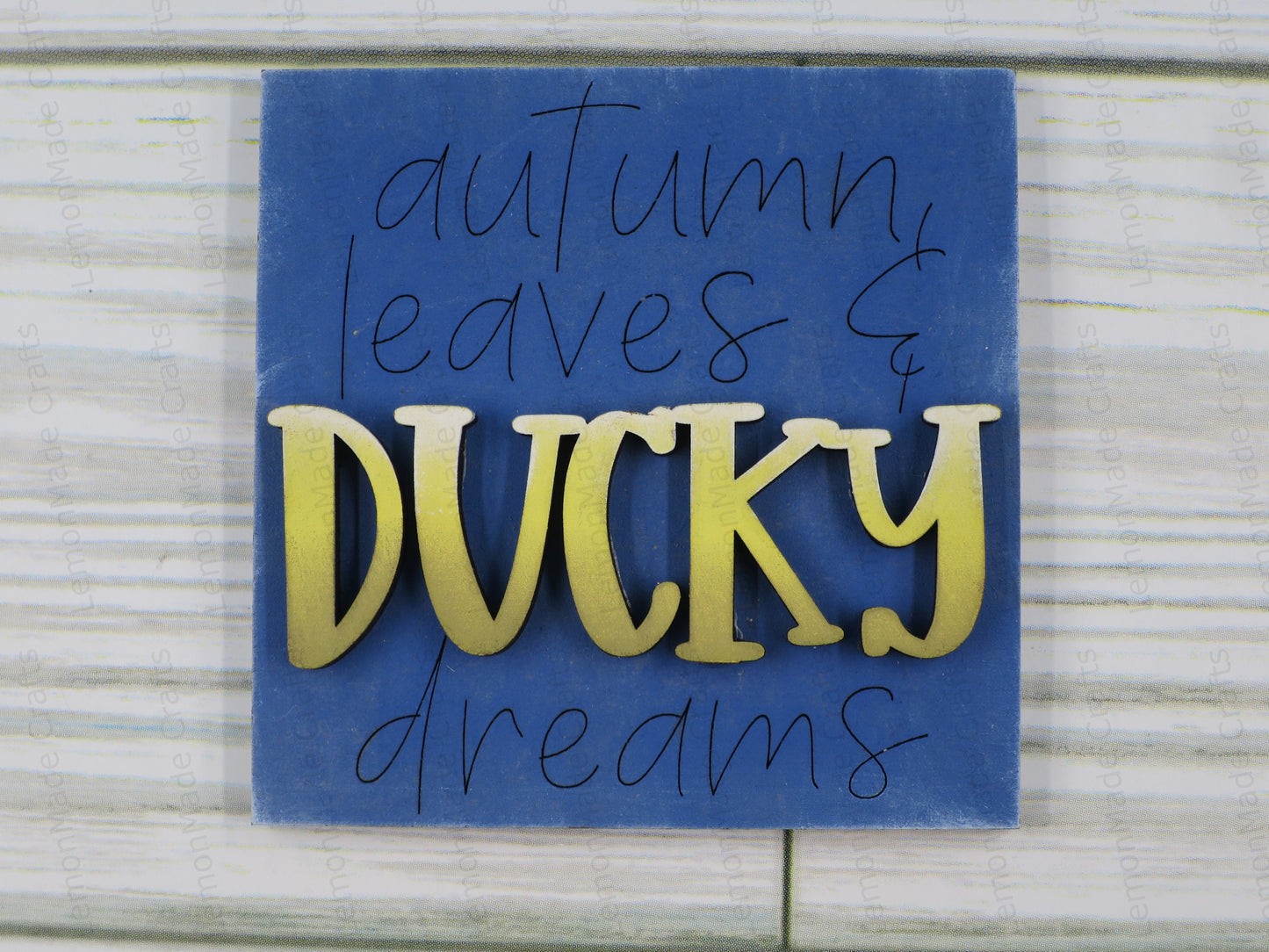 Interchangeable Mini Tile: Duck Fall