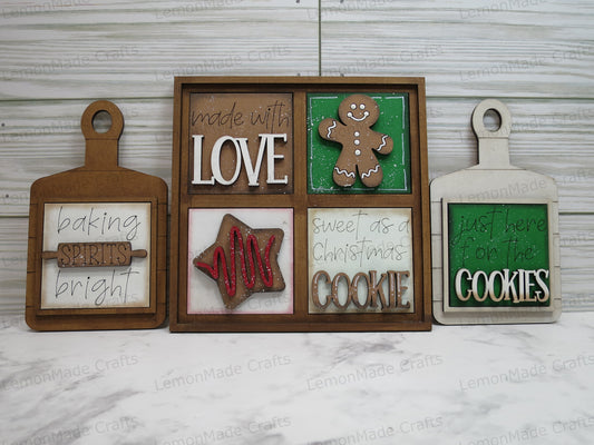 Interchangeable Mini Tile: Gingerbread