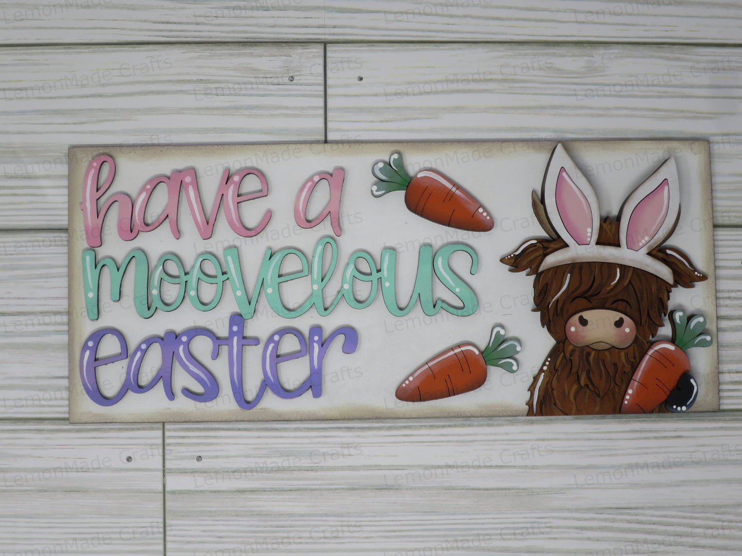 Interchangeable Tile: Highland Easter Carrots