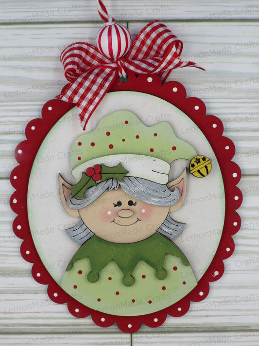 Ornament-Elf Christmas