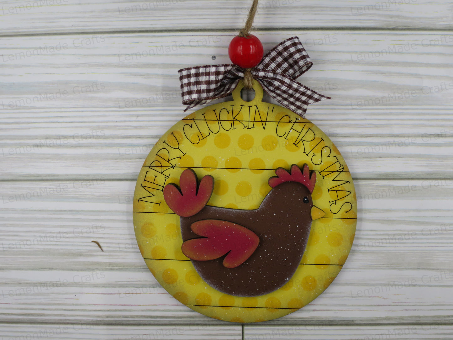 Ornament-Farm Christmas Two