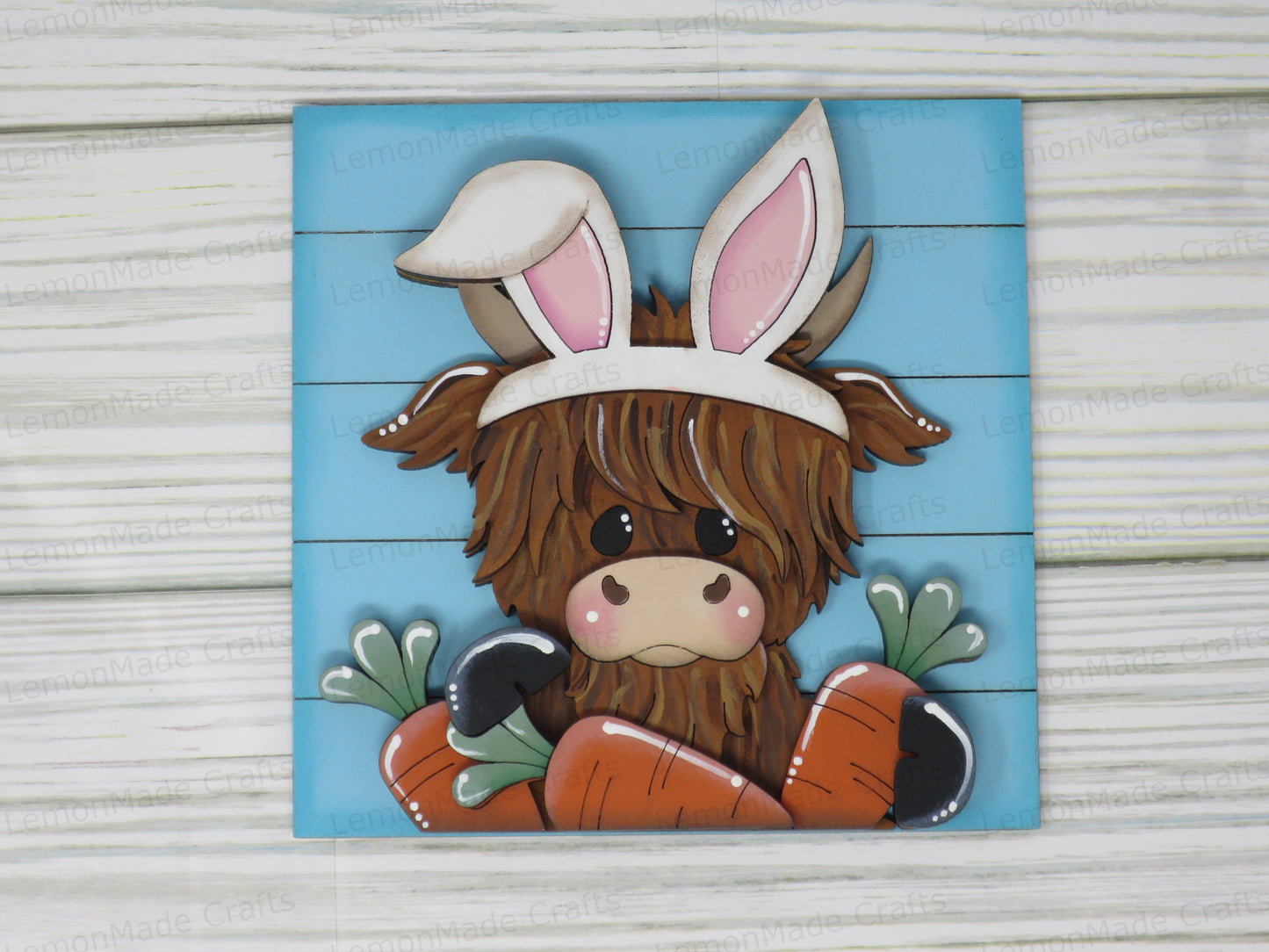 Interchangeable Tile: Highland Easter Carrots