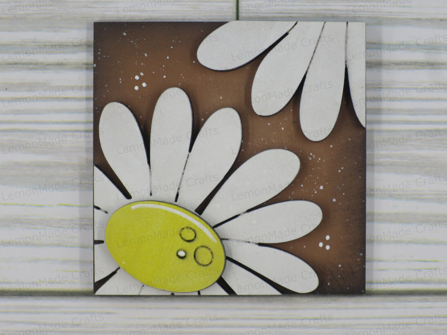 Interchangeable Mini Tile: Daisy
