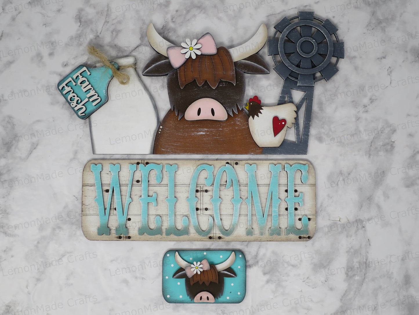 Farmhouse Truck Insert Sets