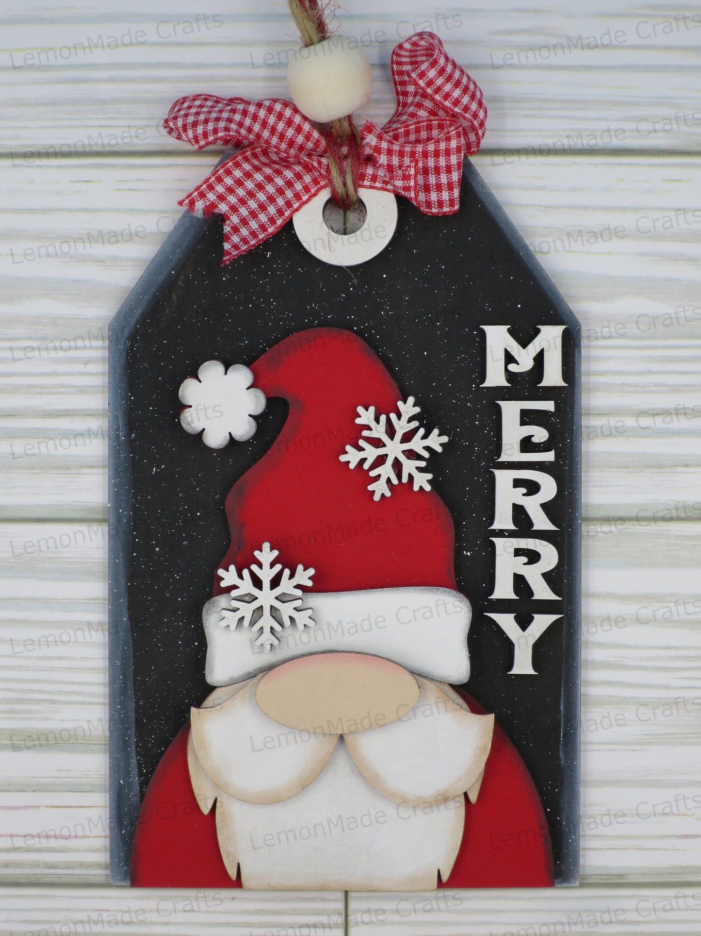 Ornament-Christmas Gnome Tag