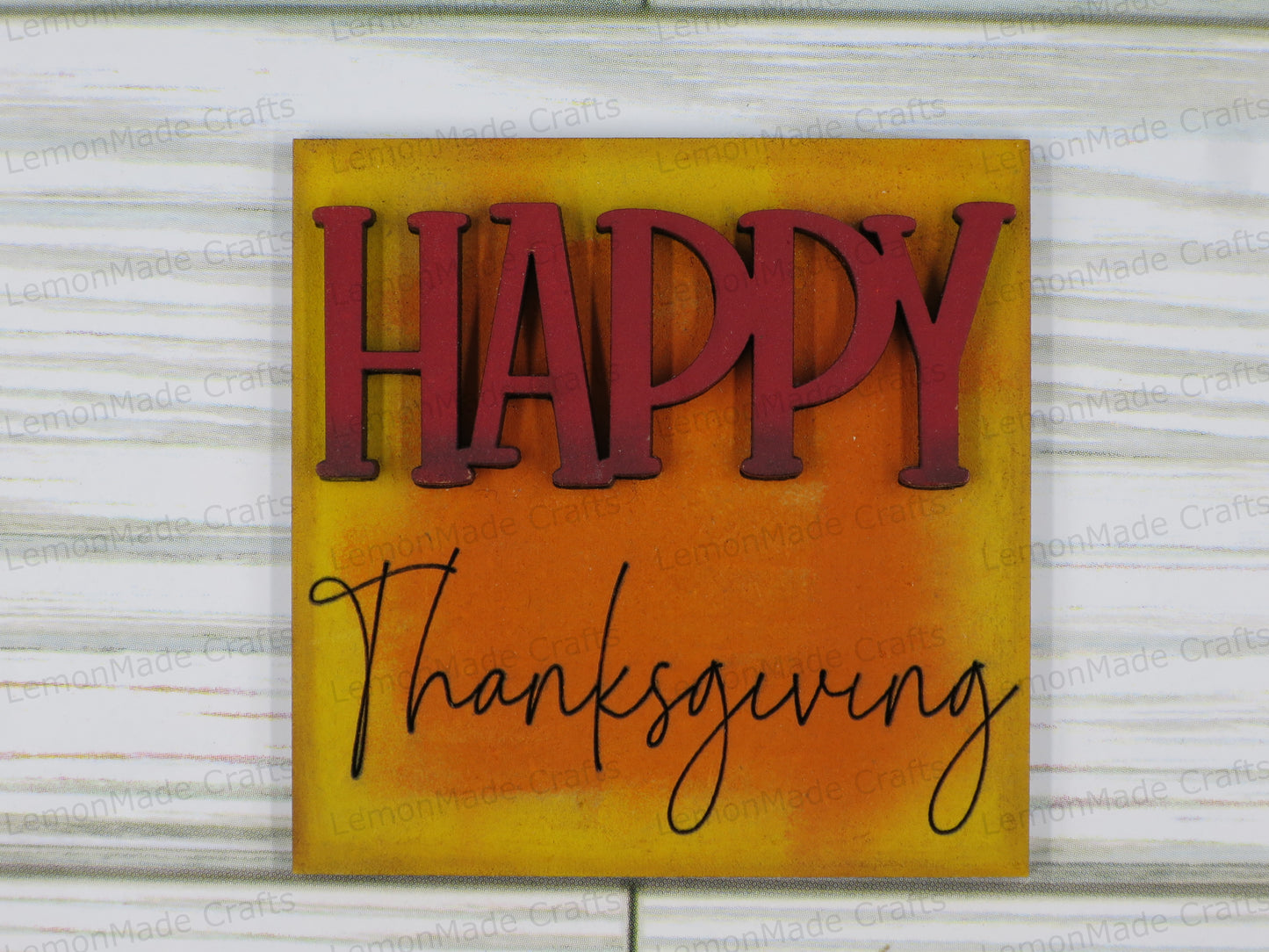 Interchangeable Mini Tile: Thanksgiving