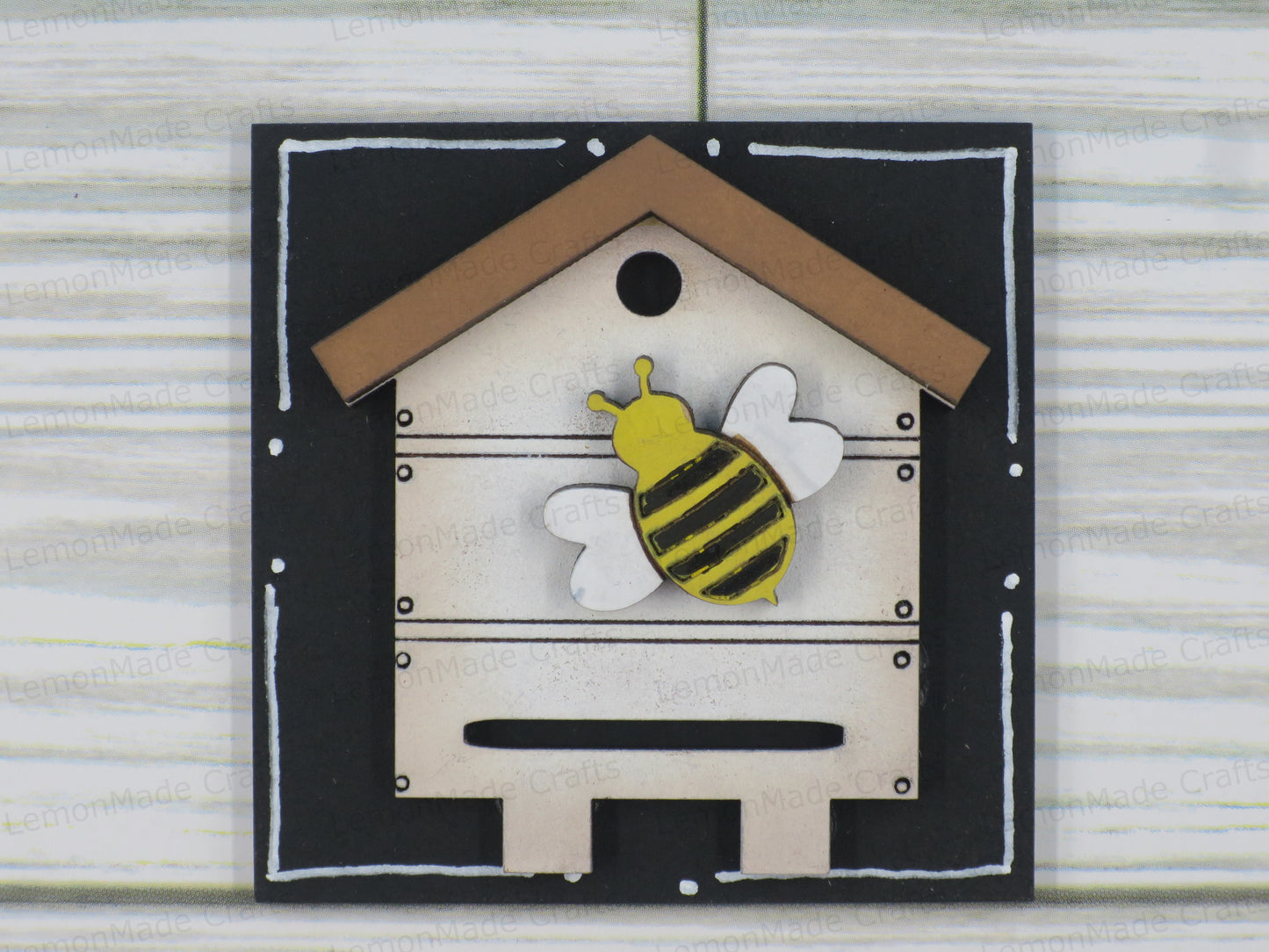 Interchangeable Mini Tile: Bee