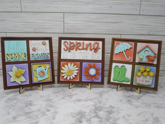 Interchangeable Mini Tile: Springtime