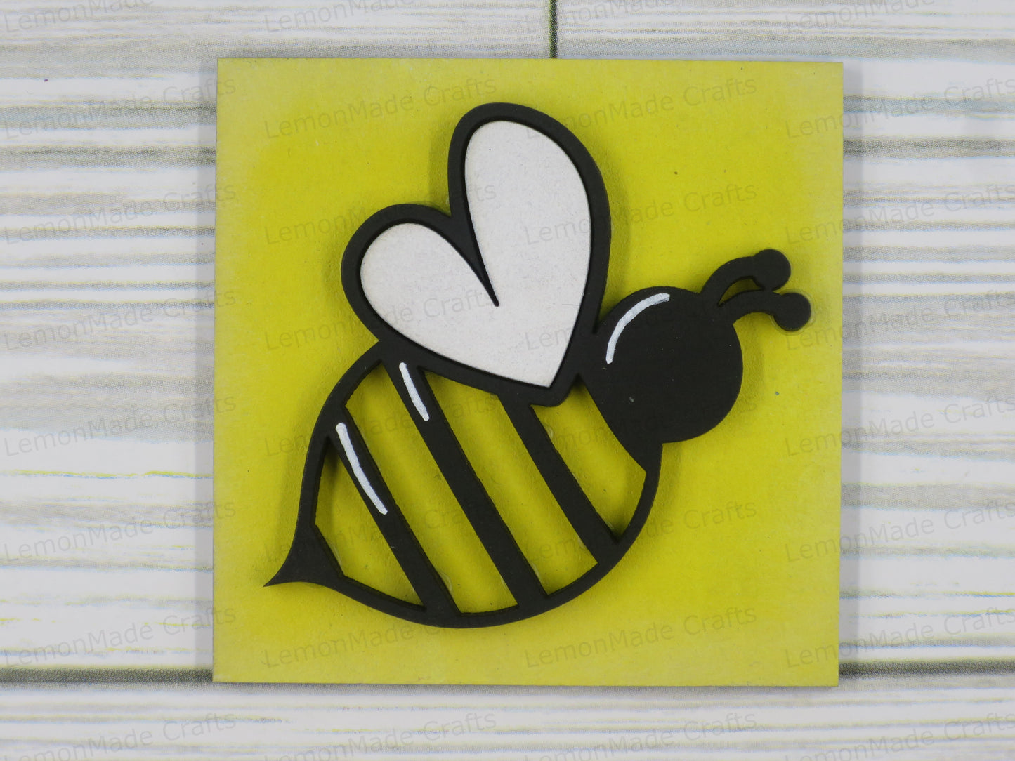 Interchangeable Mini Tile: Bee