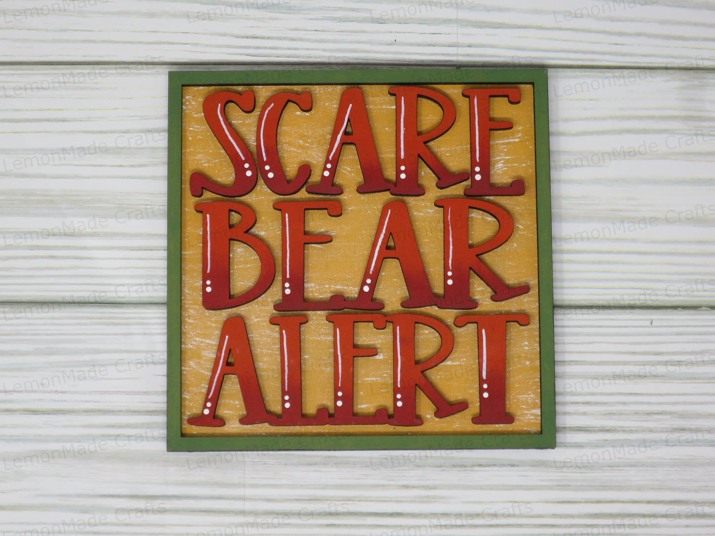 Interchangeable Tile: Bear Fall