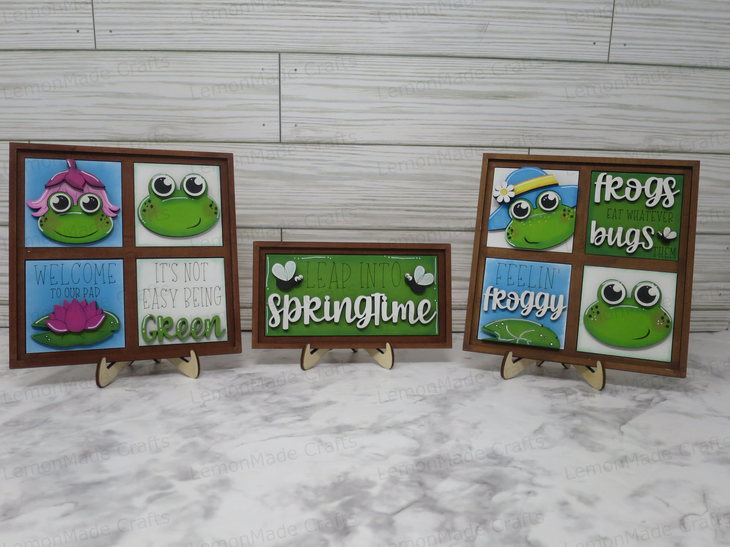 Interchangeable Mini Tile: Frog