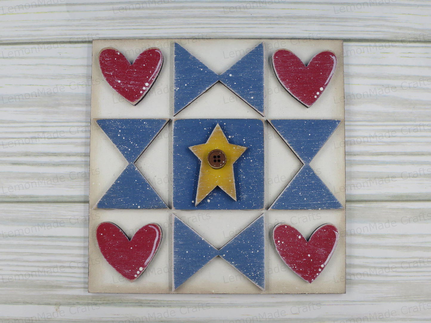 Interchangeable Tile: Americana Raggedy Ann & Andy