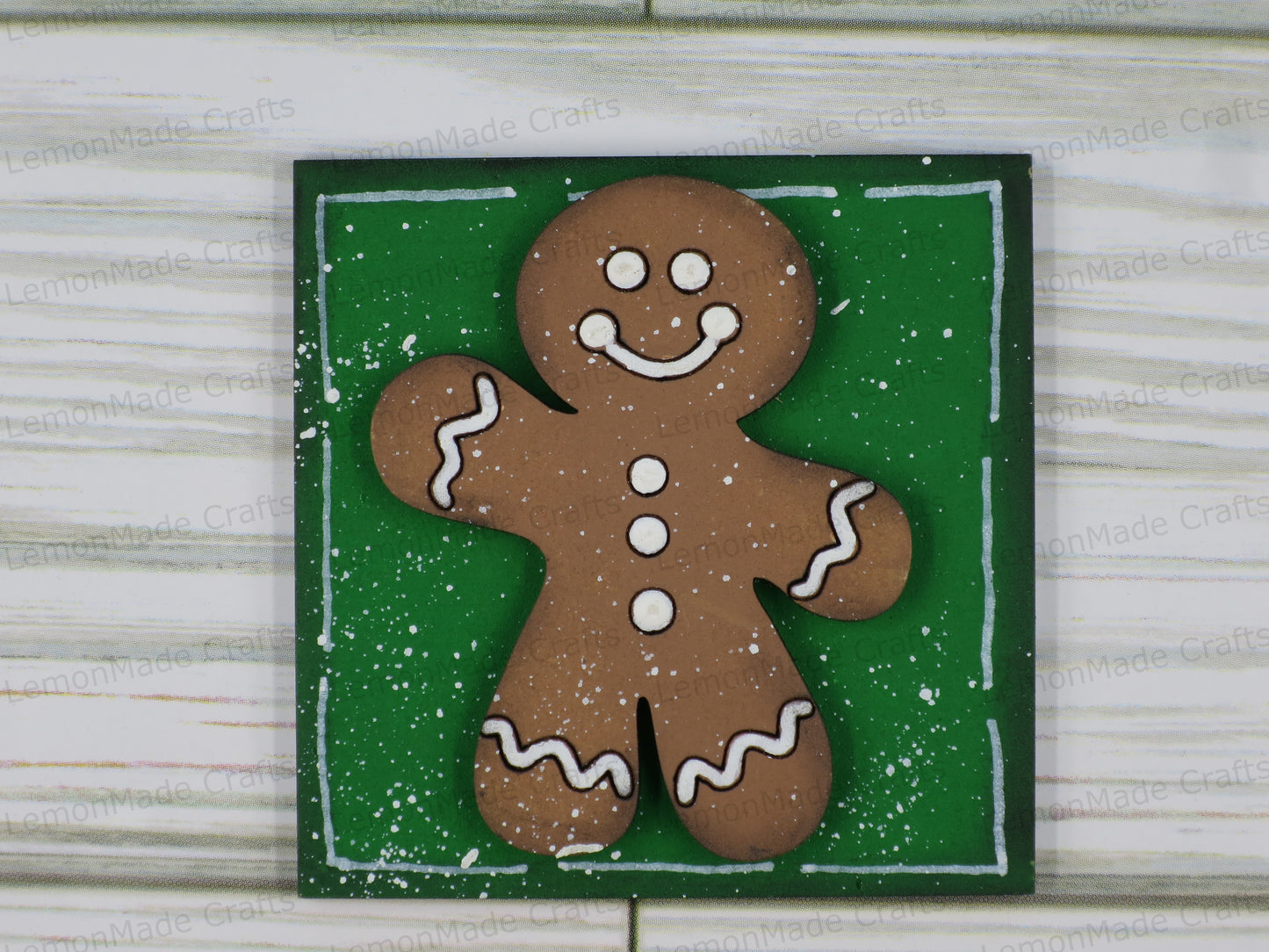 Interchangeable Mini Tile: Gingerbread