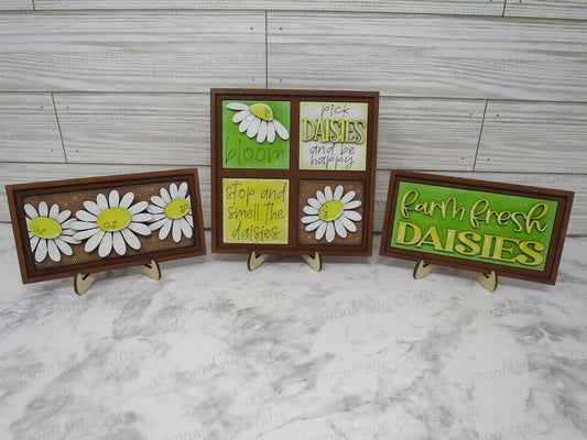 Interchangeable Mini Tile: Daisy