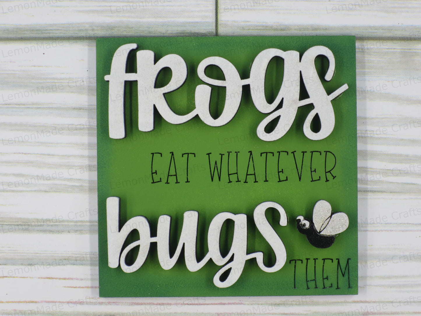 Interchangeable Mini Tile: Frog