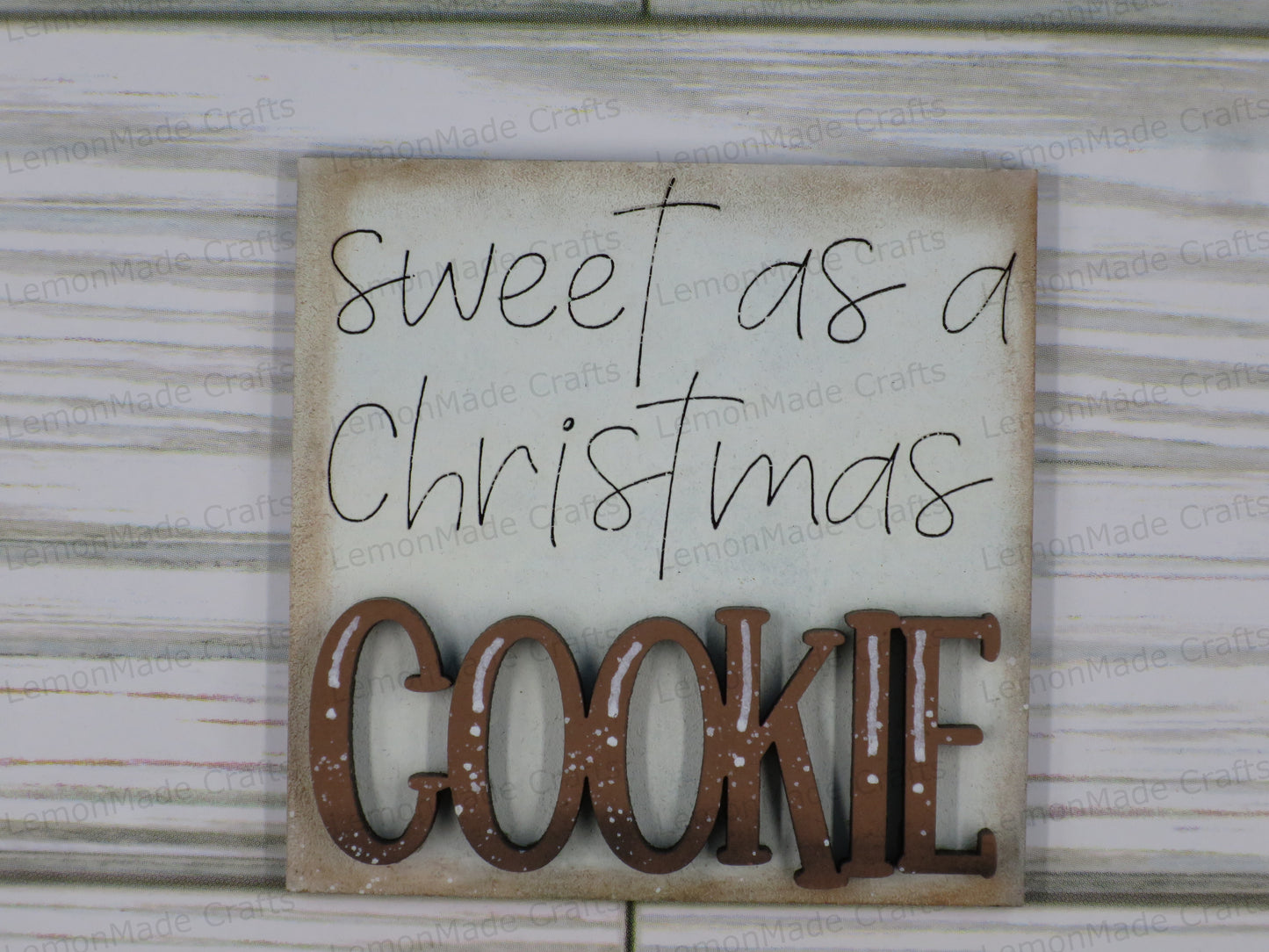 Interchangeable Mini Tile: Gingerbread