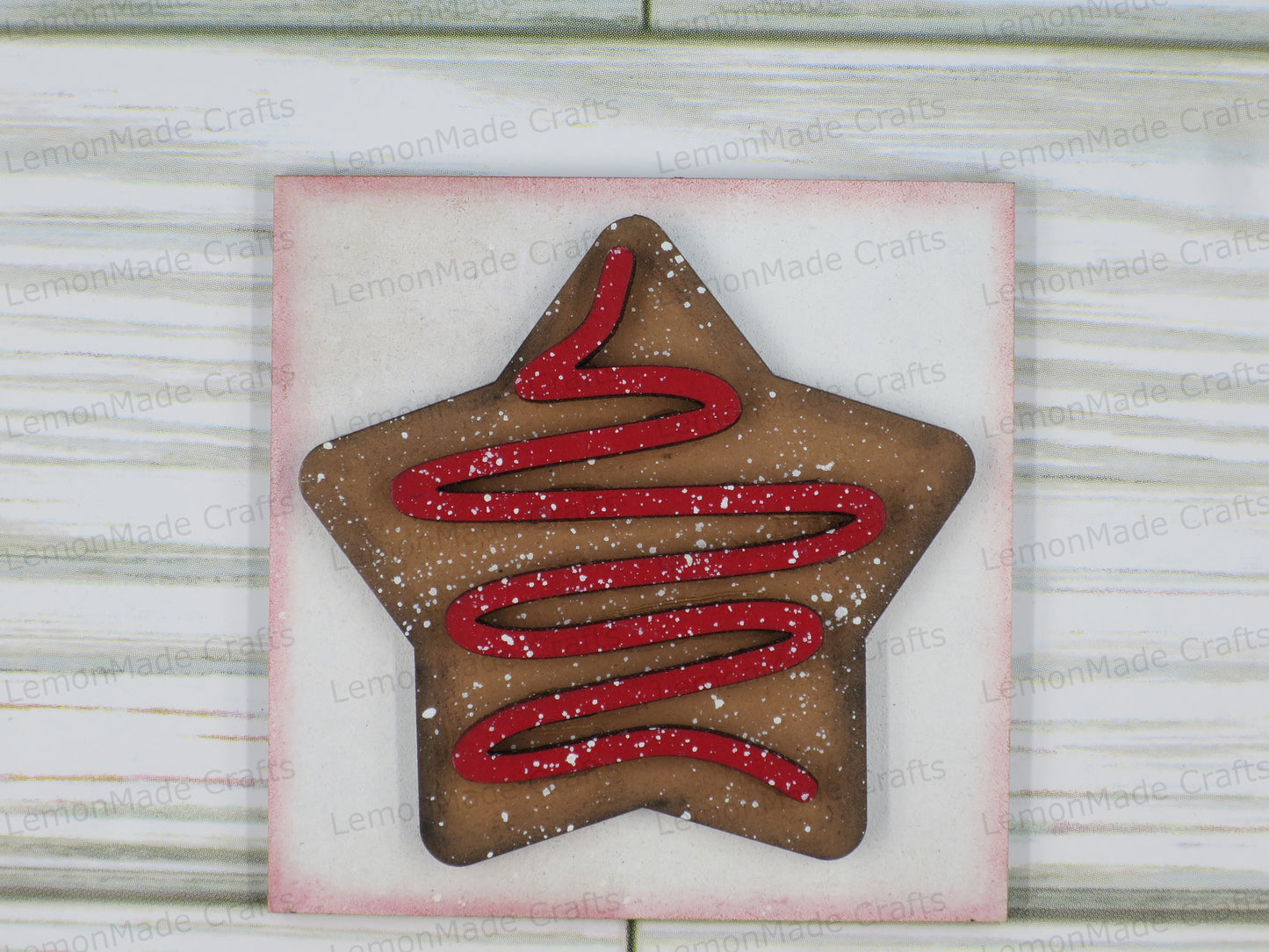 Interchangeable Mini Tile: Gingerbread