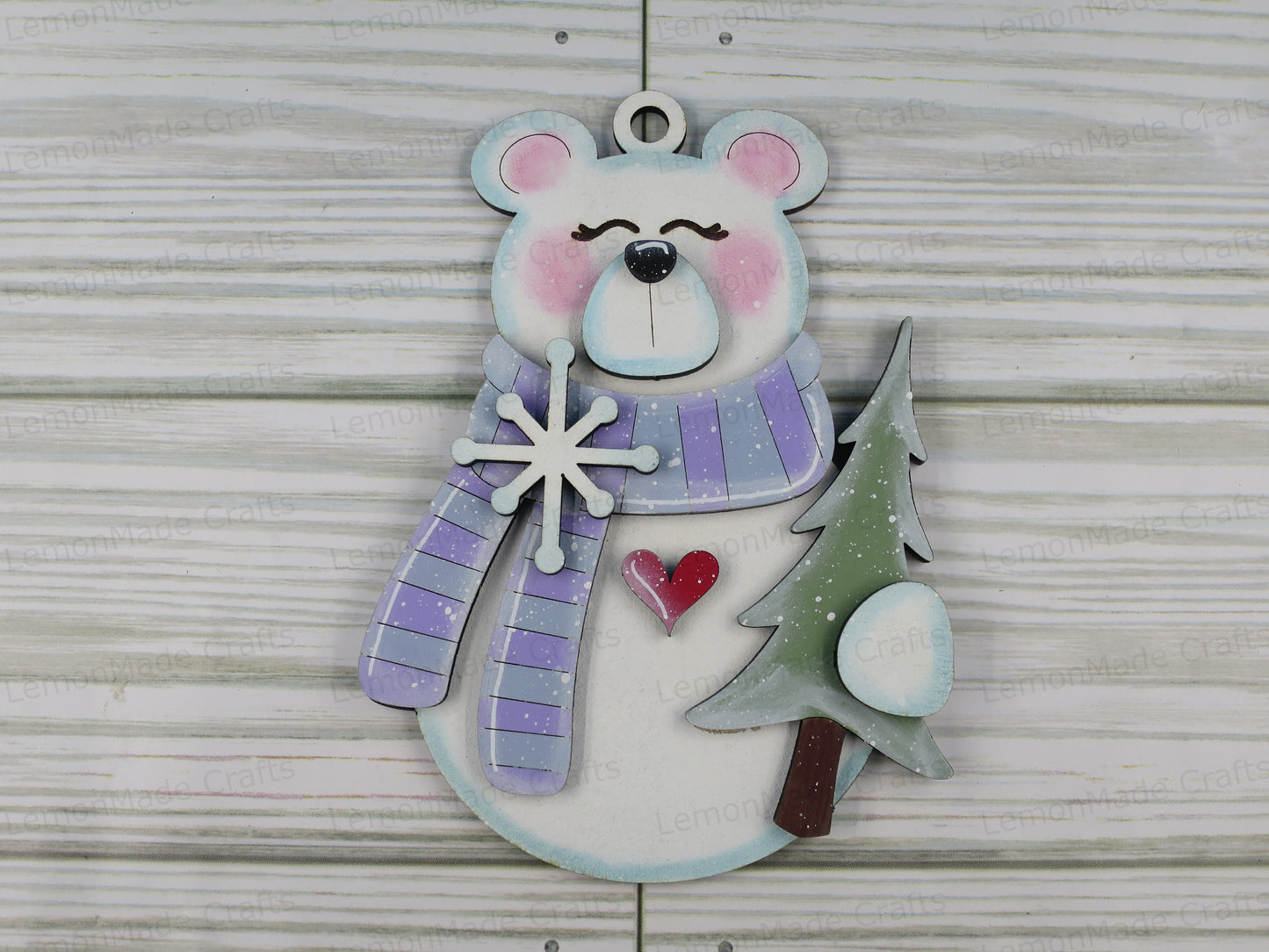 Ornament-Polar Bear Christmas