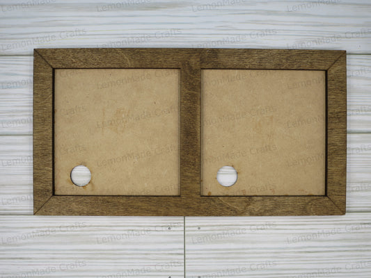 Interchangeable Frame: 2 Square