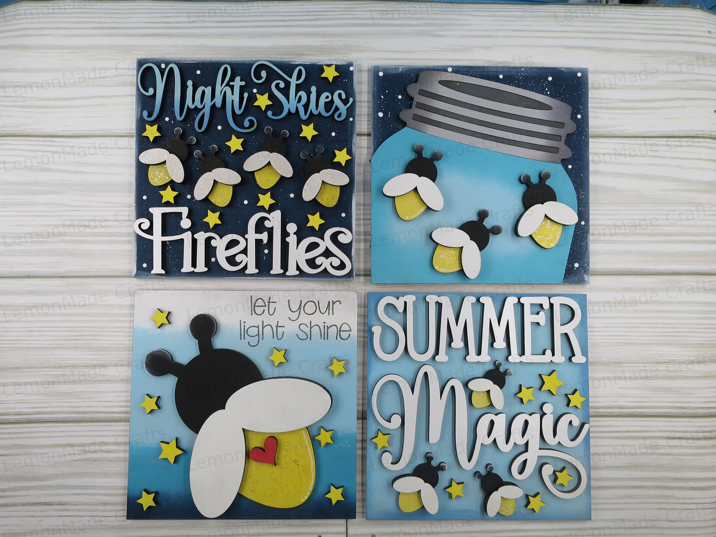 Interchangeable Tile: Firefly Summer