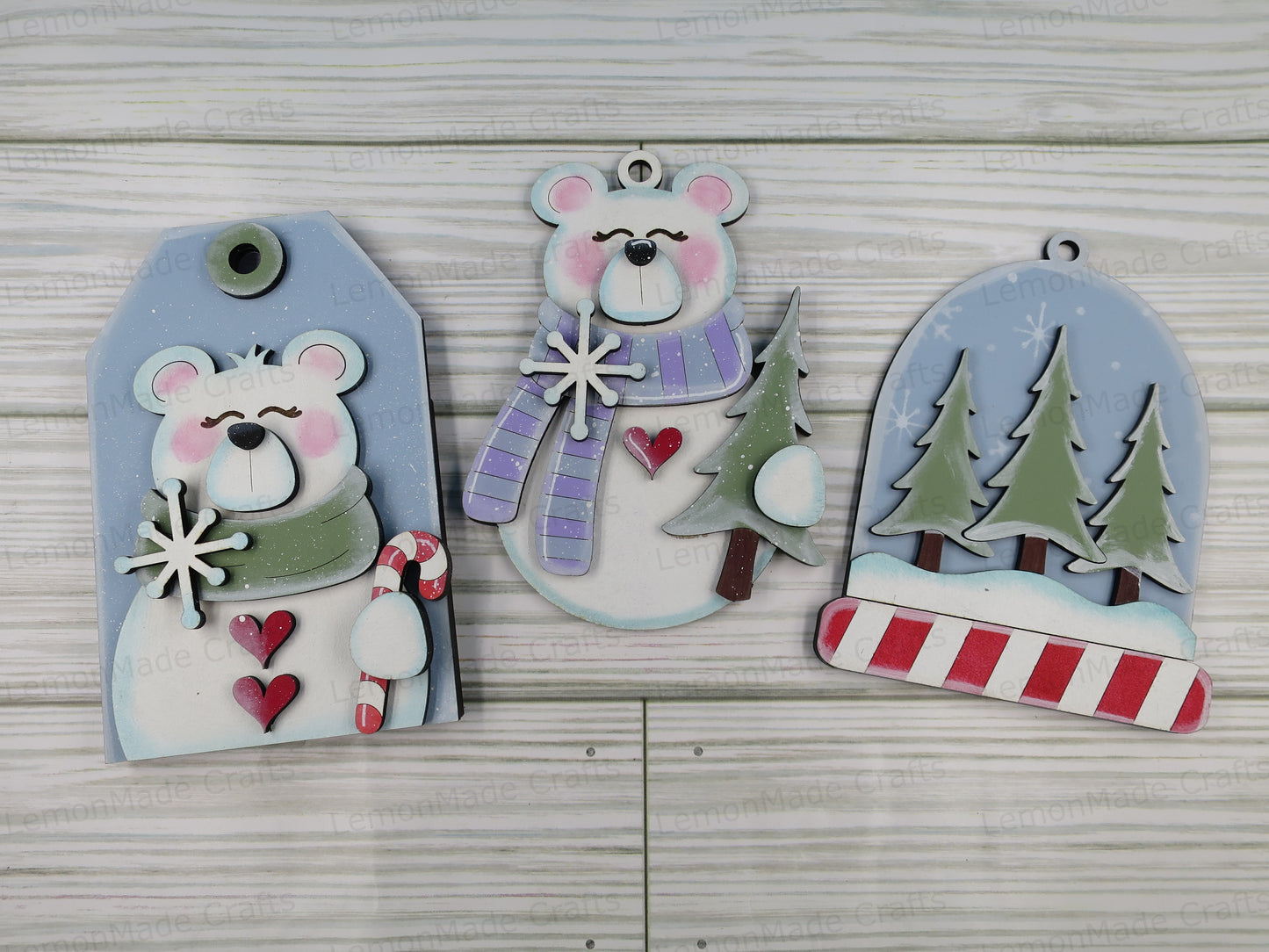 Ornament-Polar Bear Christmas