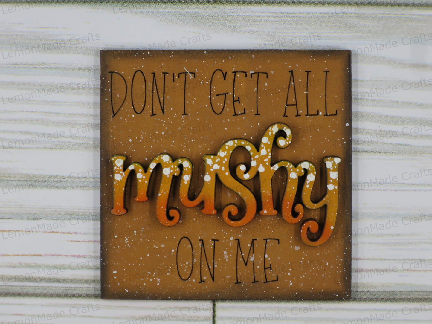 Interchangeable Mini Tile: Mushroom