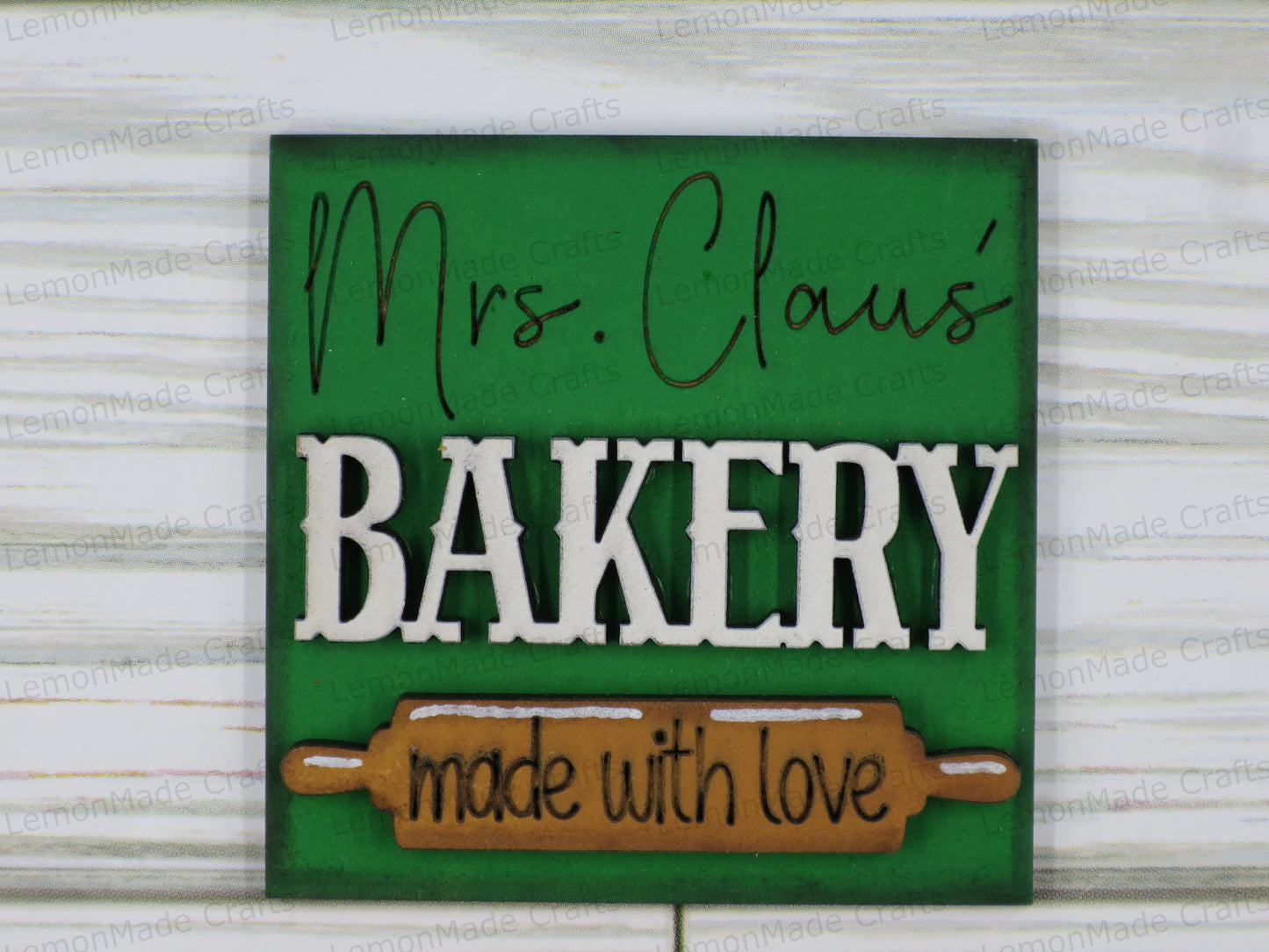 Interchangeable Mini Tile: Santa Christmas