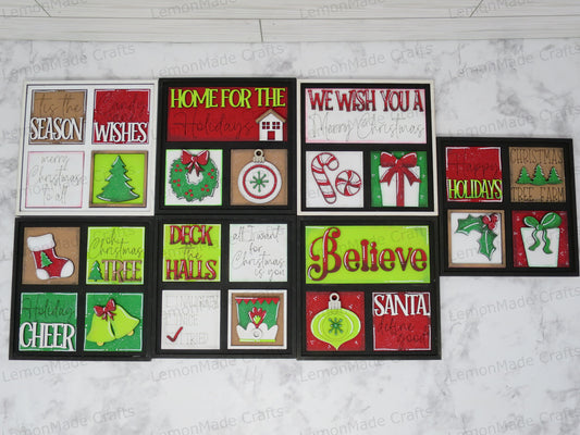 Interchangeable Mini Tile: Christmas