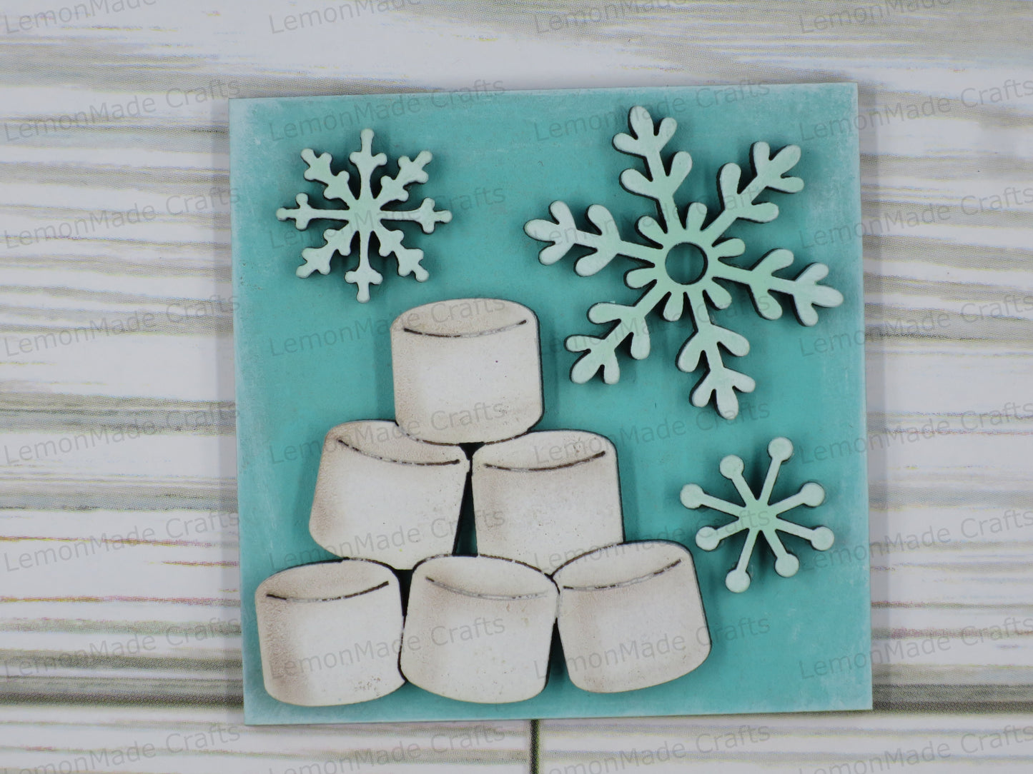 Interchangeable Mini Tile: Winter
