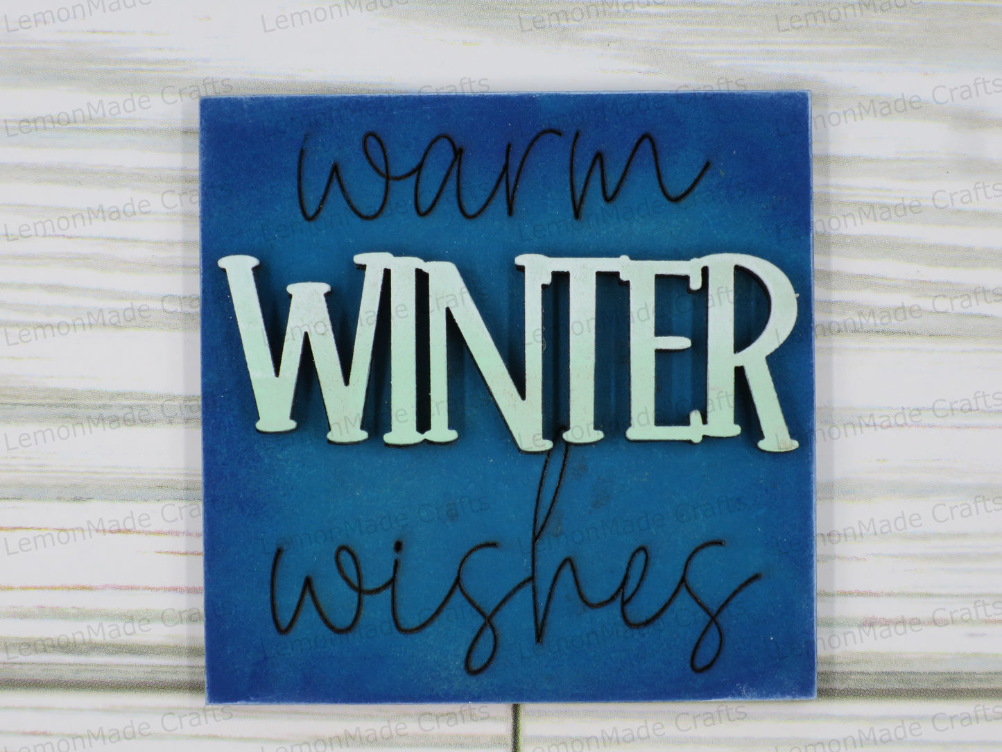 Interchangeable Mini Tile: Winter